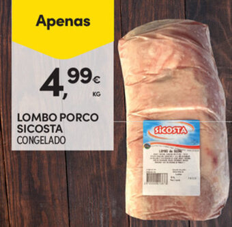 Continente Lombo Porco Sicosta promoção