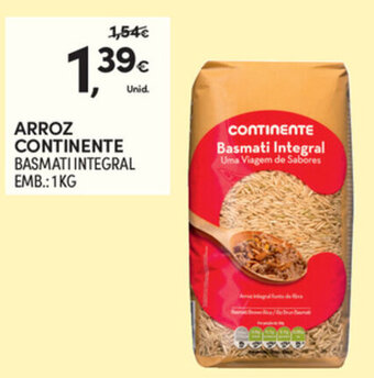 Continente Arroz Continente 1kg promoção