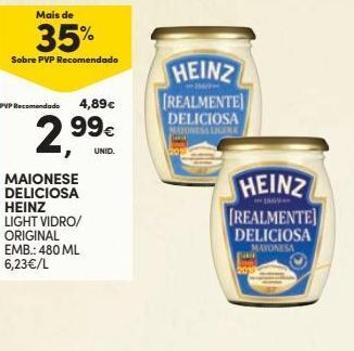 Continente Bom dia Maionese heinz promoção