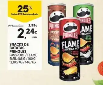 Batata chips pringles