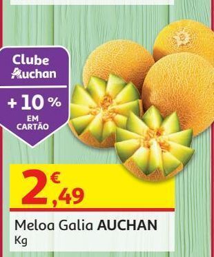 Auchan Meloa galia auchan promoção