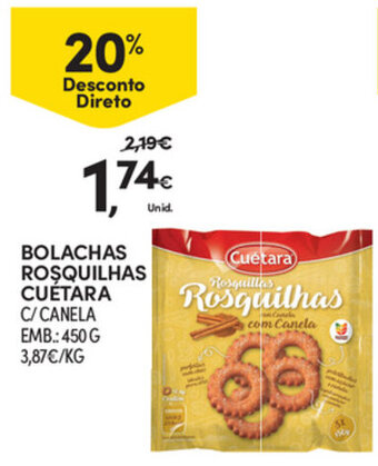 Bolachas Rosquilhas Cuétara 450g