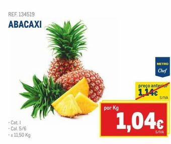 Makro Abacaxi promoção