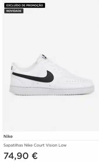 Bazar Desportivo Sapatilhas Nike Court Vision Low promoção