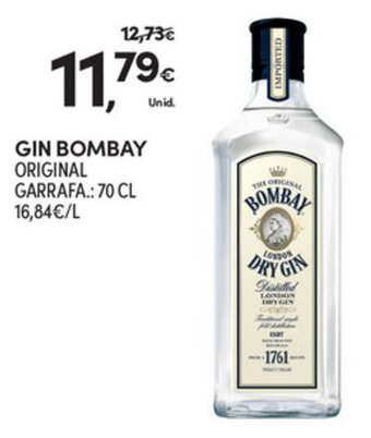 Continente Gin Bombay 70cl promoção