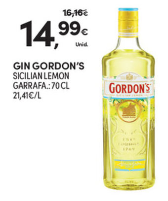 Gin Gordon's 70cl