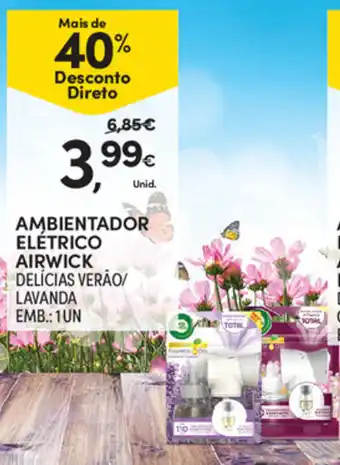 Continente Ambientador Elétrico Airwick 1UN promoção