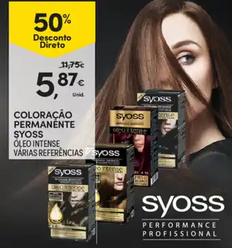 Continente Coloração Permanente Syoss promoção