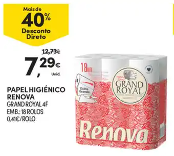 Pepel Higiénico Renova 18 Rolos