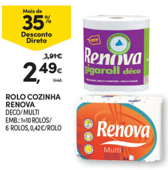 Continente Rolo Cozinha Renova promoção
