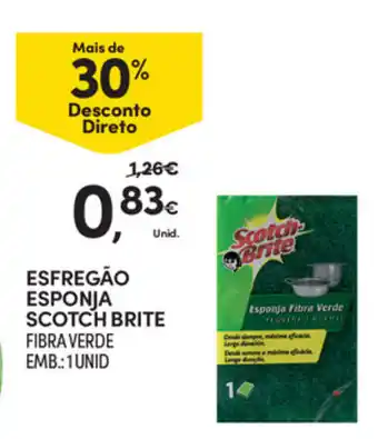Continente Esfregão Esponja Scotch Brite 1 Unid promoção