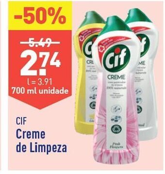 ALDI Limpadores cif promoção