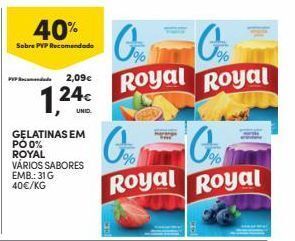 Continente Bom dia Gelatina royal promoção