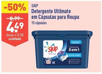 ALDI Detergente em cápsulas skip promoção