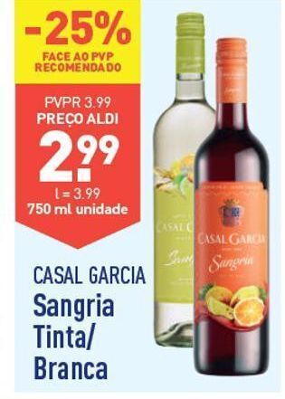 Sangria casal garcia