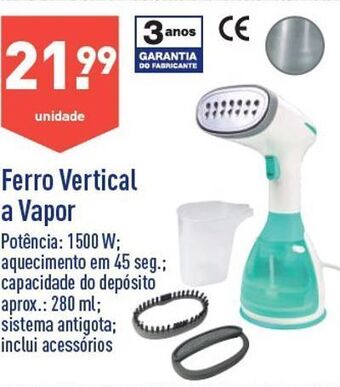 ALDI Ferro a vapor promoção