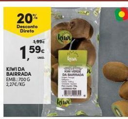 Continente Bom dia Kiwi promoção