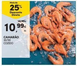 Continente Bom dia Camarão promoção