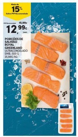 Continente Bom dia Salmão promoção