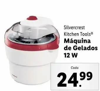 Lidl Máquina para fazer gelados silvercrest promoção