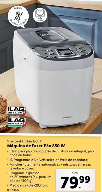 Lidl Eletrodomésticos para cozinha silvercrest promoção