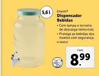 Lidl Pote de vidro ernesto promoção