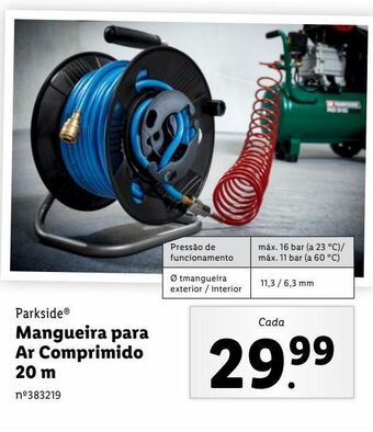 Lidl Ferramentas parkside promoção