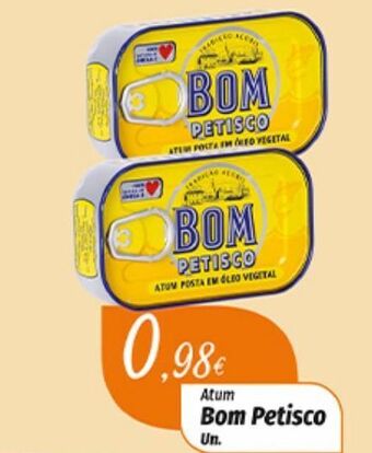 Atum em lata bom petisco