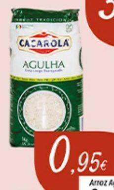 Arroz agulha caçarola