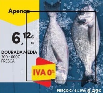 Continente DOURADA MEDIA 200-600G promoção
