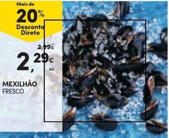 Continente MEXILHÃO FRESCO promoção