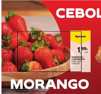 MORANGO CONTINENTE EMB.: 500 G