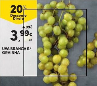 Continente UVA BRANCA S/ GRAINHA promoção