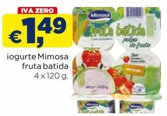 Bolama Iogurte mimosa promoção