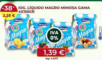 Iogurte mimosa
