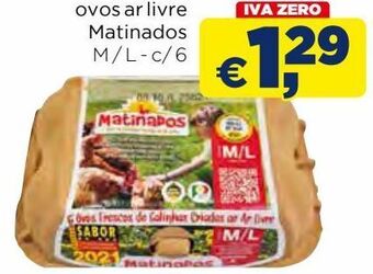 Bolama Ovos matinados promoção