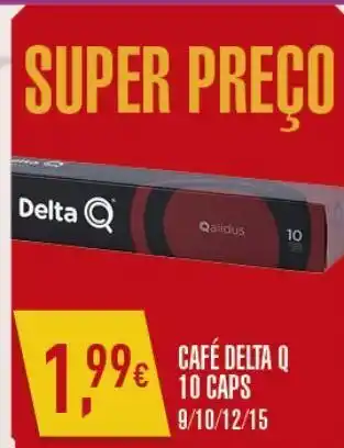 Cápsulas de café delta q