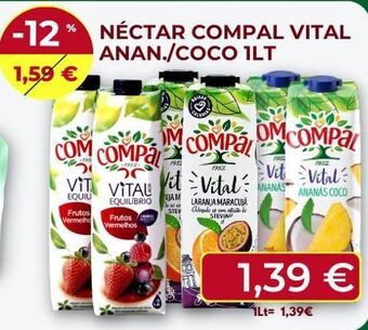 Ponto Fresco Néctar compal promoção