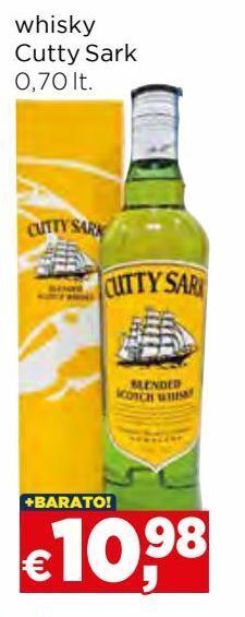 Bolama Uísque cutty sark promoção