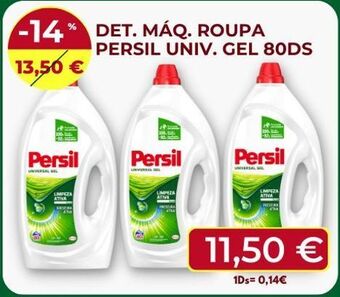 Detergente líquido persil