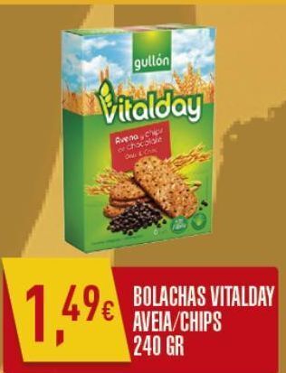 Bolachas digestivas vitalday