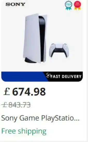 Sony Game PlayStation