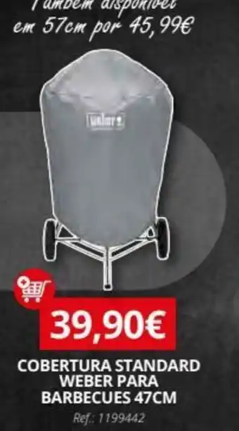 COBERTURA STANDARD WEBER PARA BARBECUES 47CM Ref.: 1199442