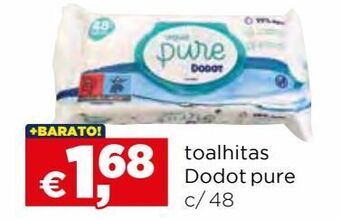 Bolama Toalhas umedecidas dodot promoção