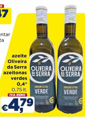 Azeite extravirgem oliveira da serra