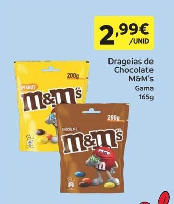 Chocolates m&m's