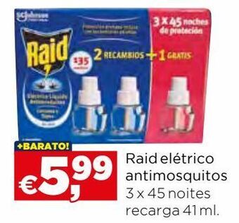 Bolama Inseticida raid promoção
