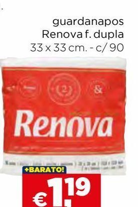 Bolama Guardanapos de papel renova promoção