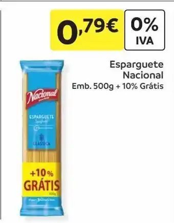 Esparguete nacional
