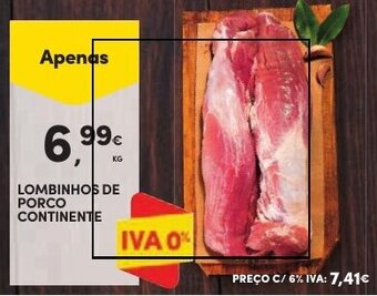 LOMBINHOS DE PORCO CONTINENTE
